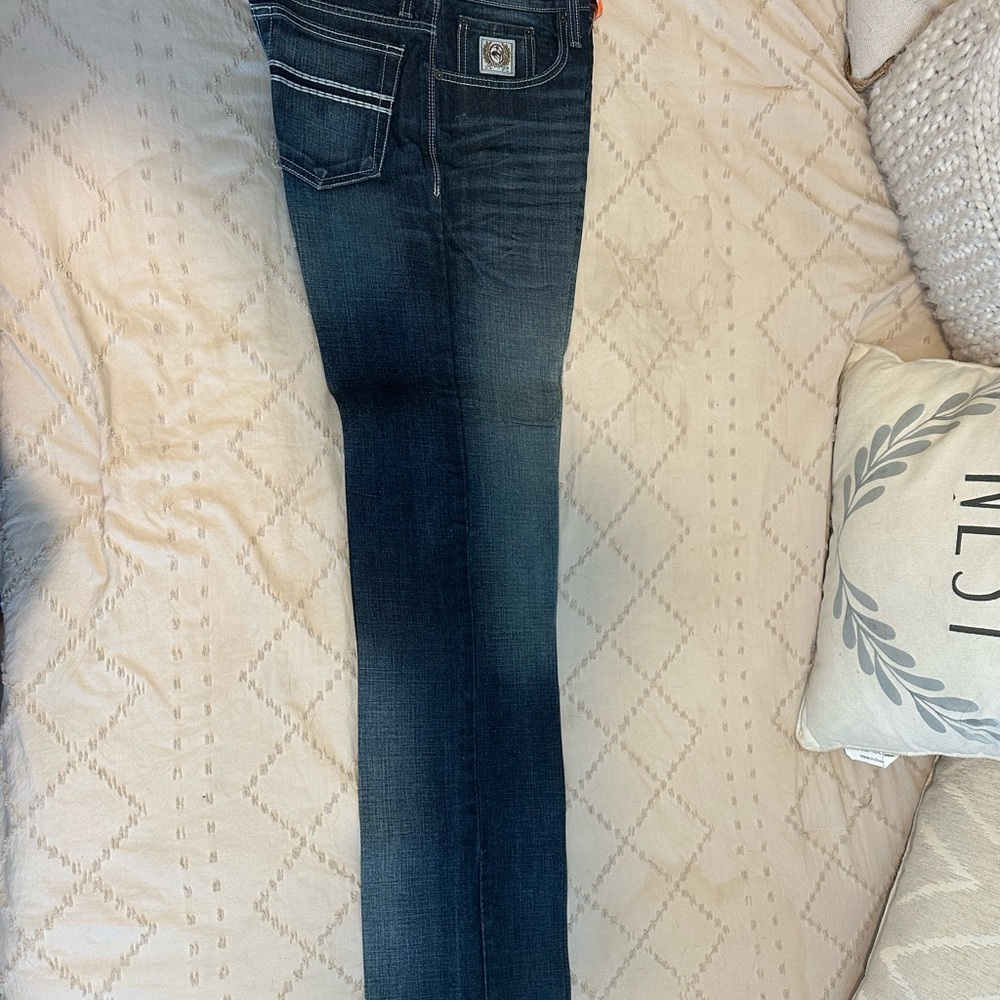 Cinch Men's Dark Blue Bootcut Jeans